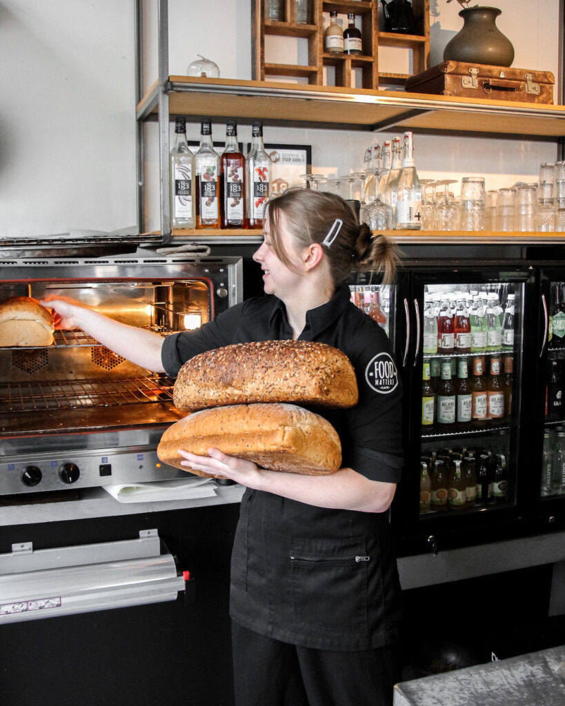 lunchen en goede koffie in centrum Groningen | Food Matters café | gezellig lunchen en genieten | mooie lunchplekken Groningen
